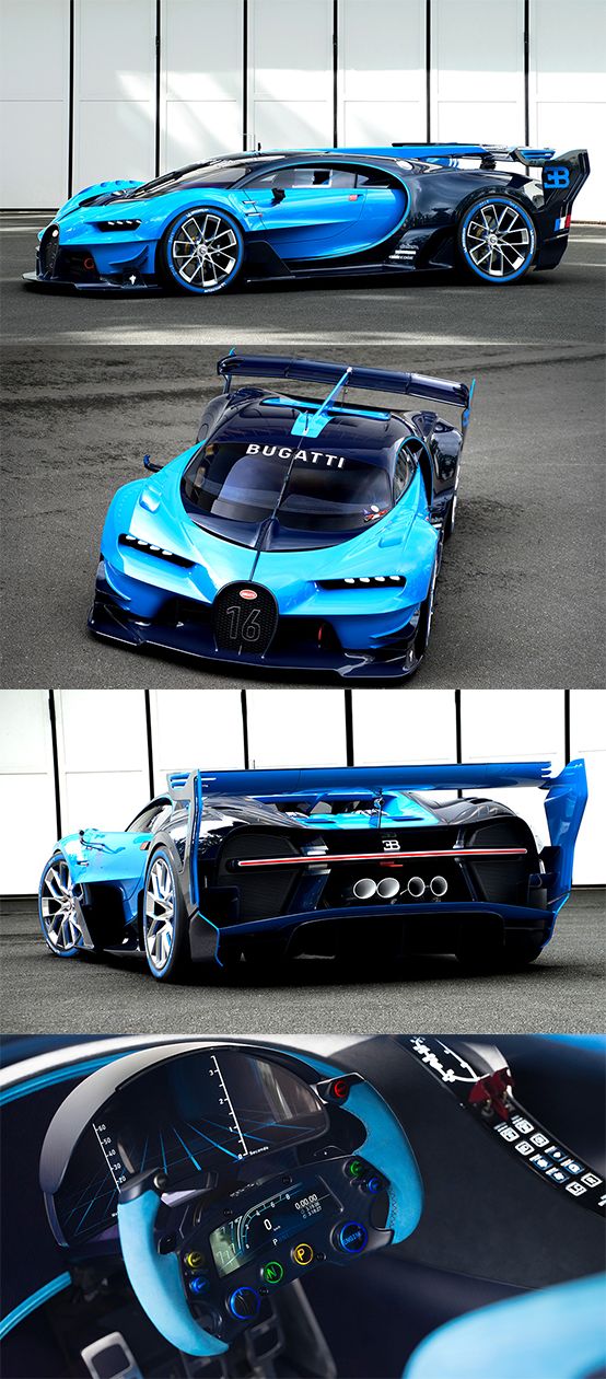 Newcarreleasedates.com Concept Cars! 2017 and Far Beyond ''2017 Bugatti Vision Gran Turismo Concept''