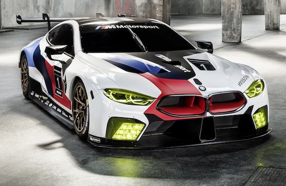 ​Nobody counts the number of ads you run; they just remember the impression you make. ​BMW M8 GTE