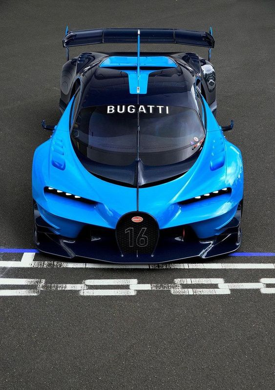 New Bugatti Vision Gran Turismo Concept - Dream Cars - Exotic Cars - Cool Cars
