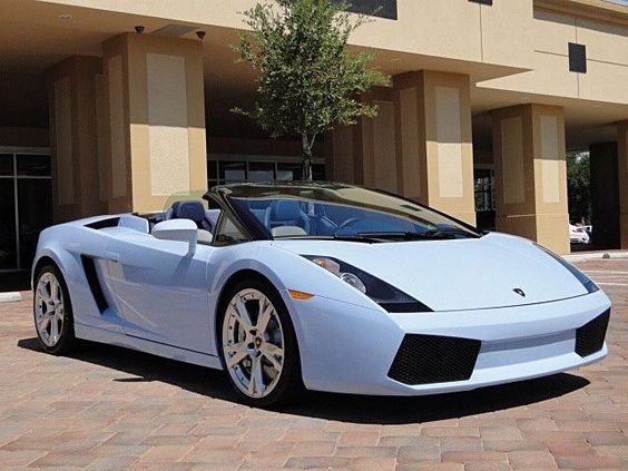 Accounting is a hot domain nationwide,  Lamborghini Gallardo Spyder