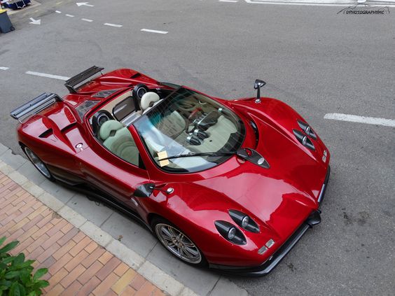 I was doing fine until about mid-corner when I ran out of talent - Pagani Zonda C12-S Roadster