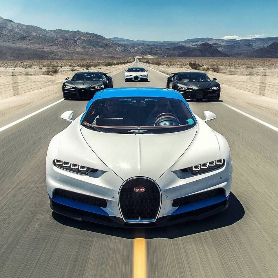 Know yourself. Don't accept your dog's admiration as conclusive evidence that you are wonderful - Bugatti Chiron