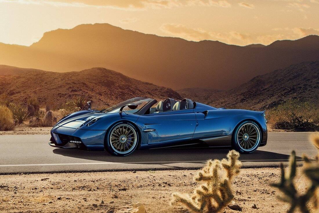 The only thing that will make you happy is being happy - Pagani Huayra Roadster