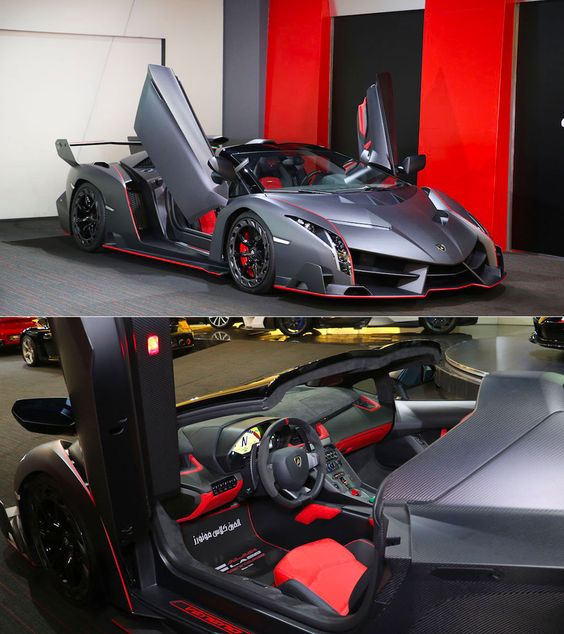 Designed for action - Carbon fiber Lamborghini Veneno Roadster