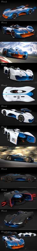 Newcarreleasedates.com MUST SEE - New 2017 Renault Alpine Vision Gran Turismo Concept Car Photos and Images, 2017 Renault Alpine Vision Gran Turismo Car