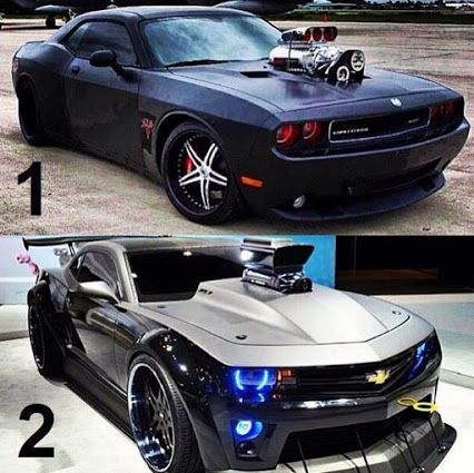 If Money Was No Problem, 1 or 2? You Pick - Vote for your ride