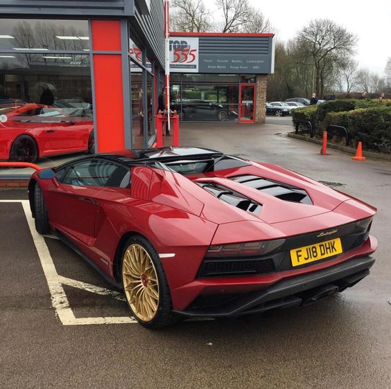 Car sickness is the feeling you get when the monthly payment is due - Lamborghini Aventador S Roadster
