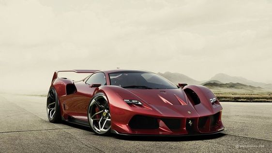 Keep your attention focused entirely on what is truly your own concern - Ferrari F40 Tribute Concept Car