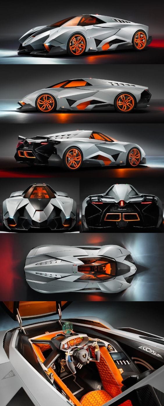 '’ Lamborghini Egoista '' MUST SEE 2017 Best New Concept car Of The Future