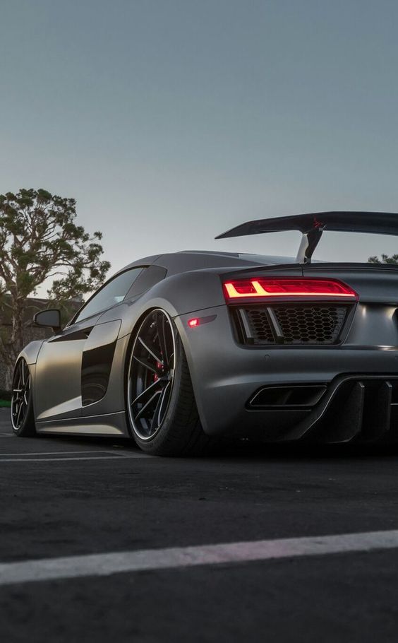 When you aim for perfection, you discover it's a moving car - Audi R8 V10