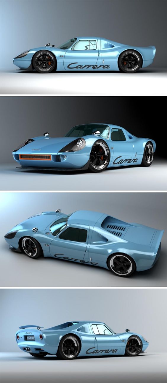AWESOME ‘’ Porsche P/904 Carrera '' Future  Cars Design Concepts & Photos