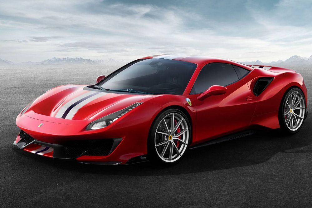 Ferrari 488 Track, with 720 HP and less weight