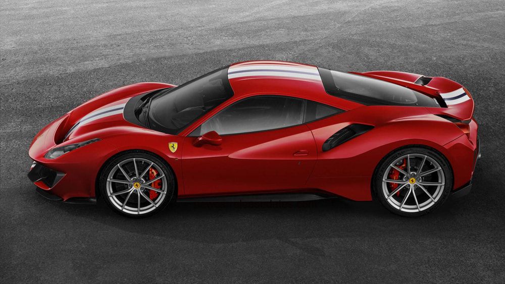 Ferrari 488 Track, with 720 HP and less weight