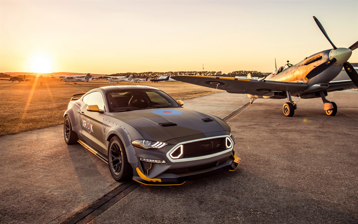 2019 Ford Mustang GT,  sports coupe, The American sports cars